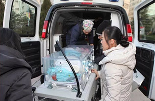 通化县妇婴监护型护送